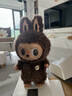 泡泡瑪特POPMART拉布布LABUBU Time to chill zimomo搪膠毛絨玩具公仔玩偶 Zimomo大首領(lǐng)（58cm） 曬單實(shí)拍圖