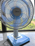 美的（Midea）臺(tái)式電風(fēng)扇七葉柔風(fēng)輕音臥室宿舍廣角遠(yuǎn)距交流定頻臺(tái)扇辦公室桌面節(jié)能省電搖頭小型電扇 FGAU40D 曬單實(shí)拍圖