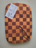 好管家棋盤格相思木菜板家用砧板粘板雙面可用切菜案板33*23*1.5 cm 曬單實拍圖