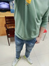 花花公子高級感痞帥牛仔褲男士夏季薄款韓版修身直筒彈力百搭休閑長褲子男 1632淺藍色 31 【建議130-139斤】 曬單實拍圖