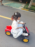 AULDEY兒童電動(dòng)四輪卡丁車1-8歲平衡車四輪小孩禮物可坐帶遙控免安裝 動(dòng)感紅雙驅(qū)大電瓶藍(lán)牙音樂遙控 曬單實(shí)拍圖
