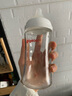貝親（Pigeon）玻璃奶瓶寬口徑防脹氣240ml M號(hào)奶嘴 3月+ AA187  曬單實(shí)拍圖