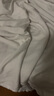 宜而爽【高檔120支長絨棉】100%純棉男士打底衫睡衣圓領(lǐng)汗衫T恤男 曬單實(shí)拍圖