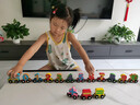童木星磁性數字小火車(chē)玩具兒童益智力拼裝磁力積木寶寶女孩1到3歲6男孩 藍色熊貓【15節-數字+加減運算】 曬單實(shí)拍圖
