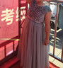 衣諾坊女童禮服長(zhǎng)裙兒童六一演出服花童女孩主持人鋼琴表演服 曬單實(shí)拍圖