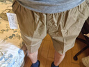 短褲男款夏季薄款純棉中褲大碼寬松休閑深藍潮流5分外穿五分褲子 512卡其 【純棉舒適】 3XL 【150-170斤左右】 曬單實拍圖