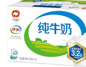 伊利高鈣脫脂純牛奶糖尿病人專用零食品血糖高喝的無糖糖尿人專用 全脂純牛奶250ml*16盒 曬單實(shí)拍圖