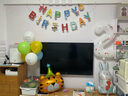 仕彩 白色印花數(shù)字氣球裝飾品兒童生日派對(duì)場(chǎng)景布置戶外手持拍照道具2 曬單實(shí)拍圖