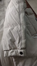 鴨鴨（YAYA）斷碼反季清倉特價羽絨服男女同款休閑男士中長款連帽加厚保暖外套 YE3B714555W米白色【中長款】 3XL (190) 175-195斤 曬單實拍圖