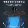 鉆石牌（DIAMOND）工業(yè)電風扇落地牛角扇強力超大功率型工地廠房車間倉庫排檔掛墻壁上立式商用搖頭排風除甲醛 750落地扇（銅芯電機）送風12米 曬單實拍圖