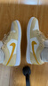 Jordan休閑鞋女 潮流復(fù)古 喬丹AJ1 JORDAN 1運動鞋DZ2768-651粉紫42 曬單實拍圖