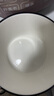 浩雅釉下彩景德鎮(zhèn)陶瓷面碗大碗飯碗湯碗黑線豎紋6英寸面碗2個裝 曬單實拍圖