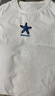 德瑪納（dme）【燙亮粉刺繡棉質(zhì)女式t恤】春夏時(shí)尚圓領(lǐng)簡(jiǎn)約短袖t恤女 曬單實(shí)拍圖