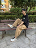 回力男鞋夏季大網(wǎng)孔透氣運(yùn)動(dòng)鞋男鏤空潮流百搭休閑網(wǎng)面鞋子輕便健步鞋 白/黑/金 42 【男款】 曬單實(shí)拍圖