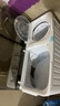 榮事達(dá)Royalstar【純銅電機(jī)】半自動(dòng)洗衣機(jī)家用雙桶雙缸強(qiáng)力洗滌塑桶不銹鋼桶家電大型商用老式強(qiáng)勁動(dòng)力大容量 7.5公斤 強(qiáng)力去污 波輪（小型號(hào)）鋁電機(jī)-塑桶 曬單實(shí)拍圖