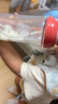 貝親親子自然實(shí)感寬口徑玻璃奶瓶適配新生嬰兒瓶身160/240ml防脹 玻璃-黃 自帶L號奶嘴  240ml 曬單實(shí)拍圖
