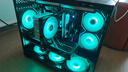 AOCCG392B黑色 MATX游戲臺(tái)式電腦主機(jī)箱 支持360水冷/無(wú)立柱270°海景房/9風(fēng)扇位/左右分倉(cāng) 曬單實(shí)拍圖