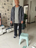 羅蒙夾克男外套男士春秋季加厚2025純色立領(lǐng)沖鋒休閑夾克衣服男裝 深灰色 L 曬單實(shí)拍圖