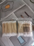 雙頭100支裝棉簽?zāi)景艋瘖y棉棒棉花掏耳朵棉球脫卸妝棉棒圓頭 棉簽:100支裝（熱銷爆款） 包 曬單實(shí)拍圖