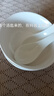 高顏值家用銀杏時(shí)光米飯碗大面碗陶瓷餐具家用新骨瓷陶瓷碗 銀杏時(shí)光 4.5英寸2碗2白勺 曬單實(shí)拍圖