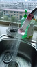 赫朵廚房通用防濺水龍頭可旋轉(zhuǎn)伸縮自來水節(jié)水濾水器花灑過濾器延伸器 濾芯凈水款 【共3只】可旋轉(zhuǎn)可定向 曬單實(shí)拍圖