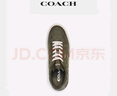 蔻馳（COACH）男士男鞋經(jīng)典標(biāo)志CLIP球鞋運(yùn)動(dòng)鞋板鞋輕奢休閑鞋男鞋 暗綠色 40 曬單實(shí)拍圖