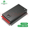 奧愷（AIENKIS）AK-ZDH-8FC 光纖終端盒8口FC滿配9/125單模尾纖光纜熔接盒光纖接線盤電信級(jí)壁掛接續(xù)盒 曬單實(shí)拍圖