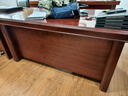 勝萊特油漆辦公桌大班臺經(jīng)理主管桌椅辦公室老板桌1.6m含側柜活動(dòng)柜 曬單實(shí)拍圖