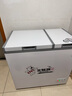 北極熊（BEIJIXIONG）雙溫冰柜家用小型雙箱冷柜 冷藏冷凍兩用柜雙門商用大容量臥式冰箱節(jié)能省電 雙門雙溫211升【一級能效 全國聯(lián)保】 211L 曬單實拍圖
