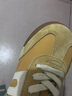 百麗（Belle）小輕甘2.0透氣休閑鞋女商場(chǎng)同款舒適德訓鞋D3W1DBM5 黃色 36 (230mm) 曬單實(shí)拍圖