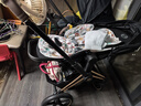 cybex嬰兒車可坐可躺雙向四輪避震輕便折疊高景觀寶寶推車PRIAM4 賽亞黑+金車架 曬單實拍圖