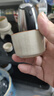 汝窯茶具套裝家用石磨泡茶壺陶瓷功夫茶杯懶人半自動沖茶神器全套 米黃自動泡茶器+公道杯+六杯 曬單實拍圖