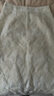 香影小香風(fēng)蕾絲套裝裙子女夏季2025新款重工刺繡白色半身裙兩件套 米白 S 155/80A/85-95斤 曬單實(shí)拍圖
