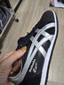 Onitsuka Tiger鬼塚虎男女鞋休閑鞋舒適透氣輕便慢跑鞋RUNSPARK 1183B480-002 黑色/銀色 36 曬單實拍圖