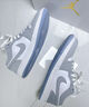 耐克（NIKE）JORDAN 1 LOW 女子運動(dòng)鞋刺繡板鞋 DC0774-105 42 曬單實(shí)拍圖