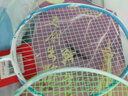 川崎羽毛球球拍雙拍二次方PRO超輕5U全碳素學(xué)生開學(xué)比賽訓(xùn)練專用對拍 5U全碳素雙拍套裝【綠拍+藍拍】 24磅(彈性好/強力推薦) 曬單實拍圖