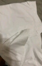 布先生280g重磅T恤長(zhǎng)絨棉男士純棉短袖小白T 黑色 XL/180  曬單實(shí)拍圖