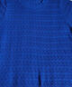 皮爾卡丹（pierre cardin）2025新品桑蠶絲短袖t恤女夏季母親洋氣大號(hào)圓領(lǐng)寬松遮肚針織上衣 藍(lán)色 4XL155-166斤 曬單實(shí)拍圖