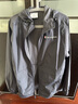 Champion冠軍情侶外套2025春季新款輕薄工裝夾克休閑開(kāi)衫 灰色 M 曬單實(shí)拍圖