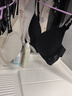 怡倩【氧氣杯2.0】無痕內(nèi)衣女大胸顯小薄款聚攏胸罩大碼紅色文胸 寧靜黑 75C 曬單實(shí)拍圖