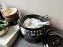益美電飯煲陶瓷內(nèi)膽0涂層柴火飯家用智能觸控多功能雙蓋防溢智能燉煮土鍋3.0L 黑色 3L 曬單實(shí)拍圖