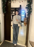 MARIE CLAIRE輕奢包包女包女士單肩斜挎包生日禮物送女友老婆 米咖色【禮盒裝】 曬單實拍圖
