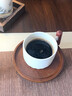 GOWKE咖啡杯輕奢高級陶瓷杯子女生高顏值水杯高檔精致伴手禮下午茶杯 白杯木手柄+木墊 1個(gè) 130ml （禮盒裝） 曬單實(shí)拍圖