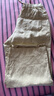 無印良品（MUJI）女式 漢麻 寬版褲 褲子女款 休閑褲闊腿褲長褲女裝  25年夏季 黃色 BE1SKC5S L （165/70A） 曬單實拍圖