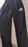 阿迪達(dá)斯 （adidas）運(yùn)動(dòng)褲男秋季防風(fēng)休閑衛(wèi)褲健身跑步運(yùn)動(dòng)褲 黑白收腿褲 M 曬單實(shí)拍圖