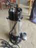 家用潛水泵220v家用污水泵抽糞帶刀片抽水泵排污電動切割污水泵 2寸1800W不銹鋼切割泵（送配件） 曬單實拍圖