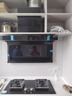 海爾（Haier）變頻抽油煙機 27立方大吸力頂側底三吸煙機 家用煙灶套裝 煙機燃氣灶套裝組合廚房7字型 EC729UD 【兩件套】聚能天然氣灶Q2BE56+旗艦煙機 曬單實拍圖