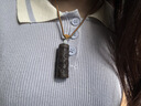 等妃老料文萊天然黑奇楠沉香天珠吊墜男女真品沉水級貔貅掛件手把件 全沉水 約41*17mm凈重12g 曬單實(shí)拍圖