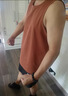 杰雷諾250g重磅運動健身背心男夏季純棉美式復古男士坎肩寬松無袖t恤潮 白色 【重磅250g】 L 適合125-145斤 曬單實拍圖