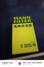 曼牌（MANNFILTER）C3233M空氣濾芯格濾適用于（奔騰B50/X80/馬自達(dá)6/睿翼/MPV） 曬單實(shí)拍圖